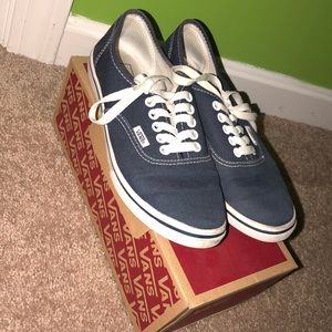 Navy blue vans size 6.5